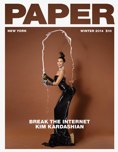 Kim Kardashian, 'Paper' Magazine 2014