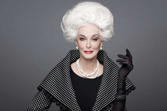 Carmen Dell'orefice for Rouge, Fall/Winter 2012