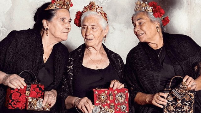 Dolce & Gabbana Spring 2015 Campaign still (Daily Mail UK)