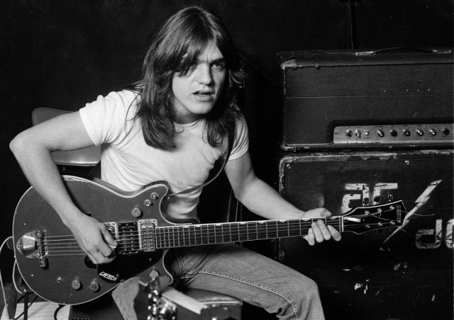 ACDC's Malcolm Young, 1970s (ACDC)