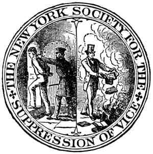 The New York Society for the Suppression of Vice seal (Loyno)