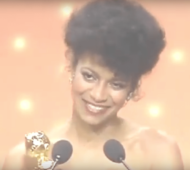 Debbie Allen at the Golden Globes, 1983 (YouTube)
