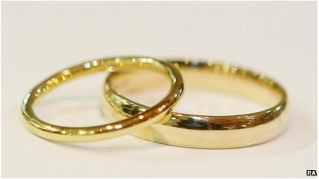 Wedding rings (BBC)